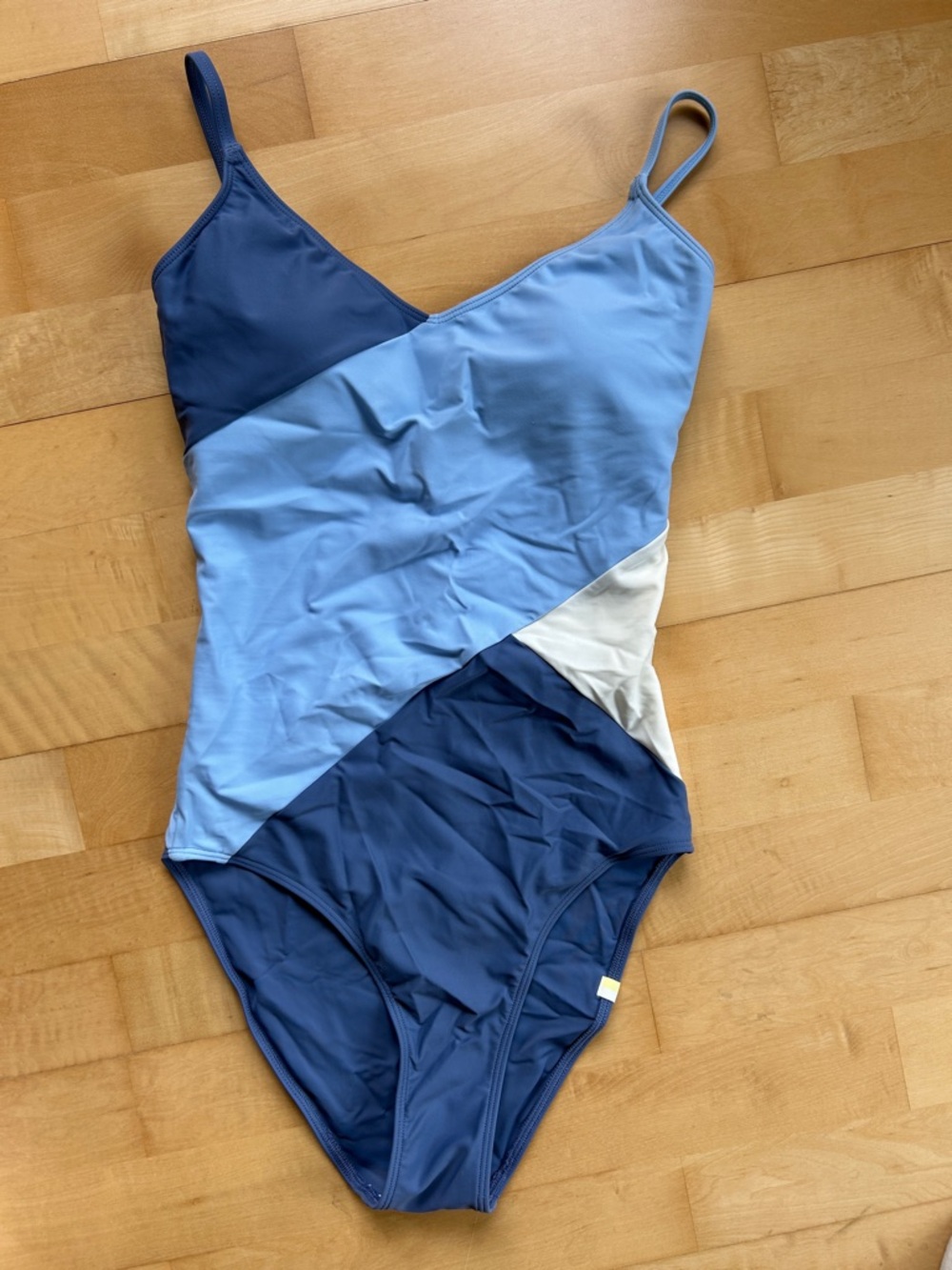 Summersalt One-Piece Swimsuit in Light & Slate Blue